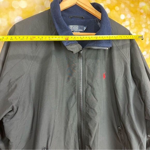 Polo Ralph Lauren Navy blue jacket Shell60% cotton size XL - Picture 11 of 16